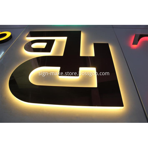 Custom Outdoor Backlit Channel Letter Signs